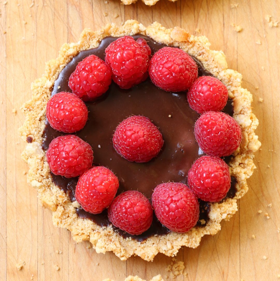 Raspberry Chocolate Tart Recipe No Bake Buona Pappa