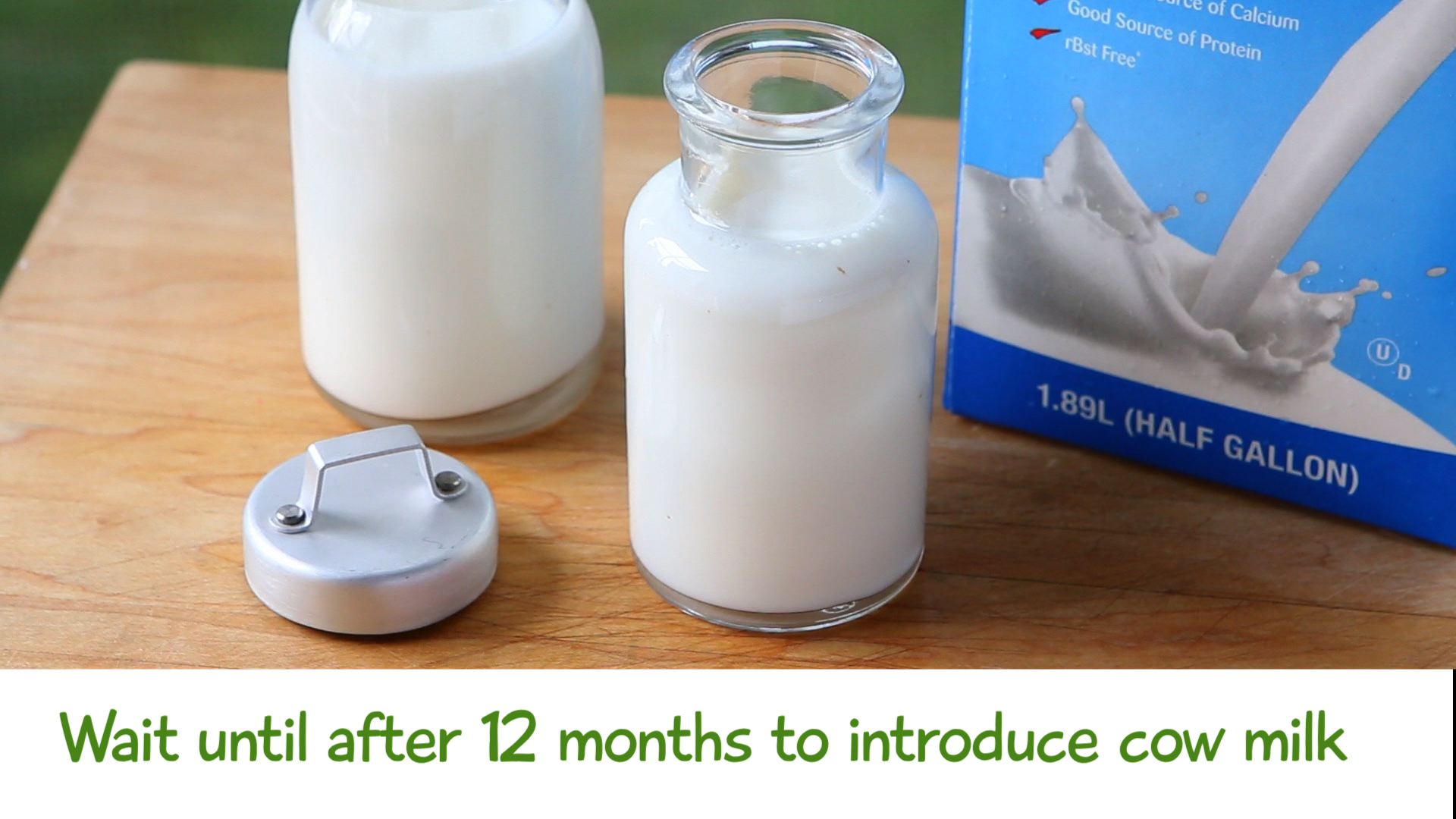 introducing dairy to baby