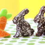 Chocolate bunny truffles without chocolate – dairy free – vegan