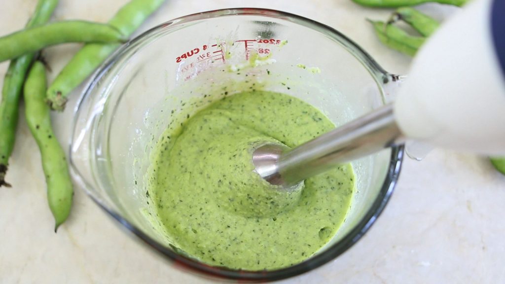 Fava Bean & Kale Baby Food puree Recipe Buona Pappa