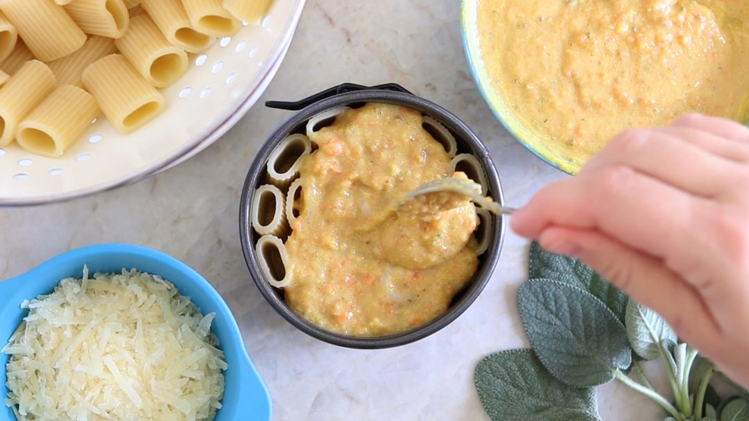 Pumpkin Gorgonzola Vertical Pasta Bake | Buona Pappa